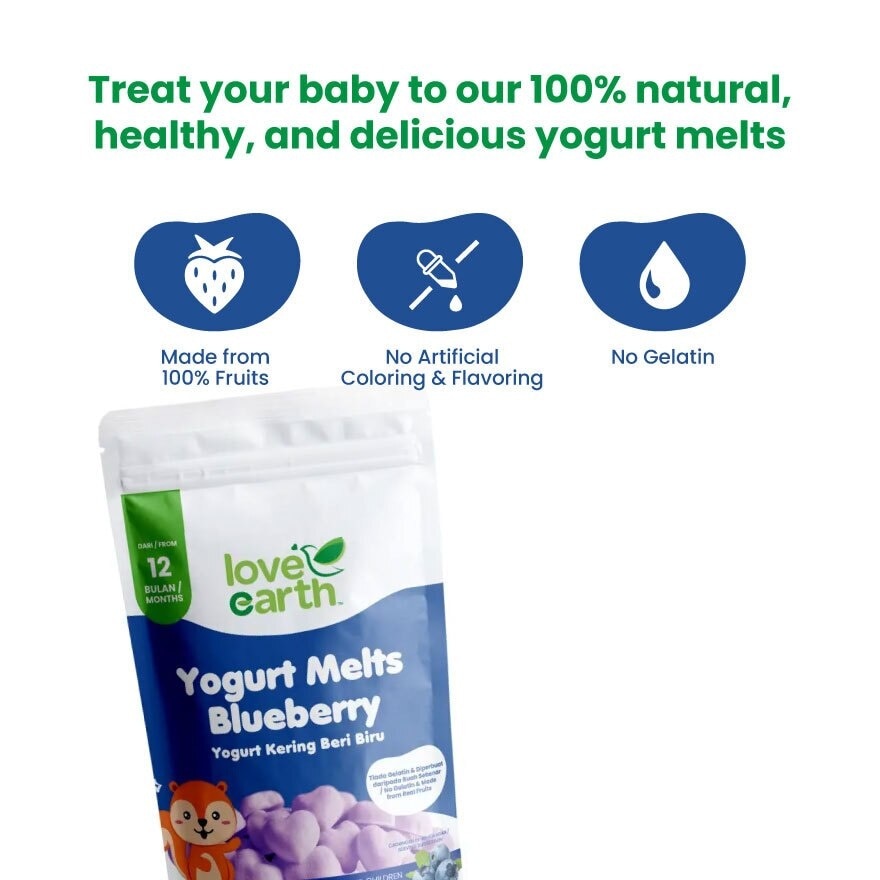 Yogurt Melt Blueberry 20g