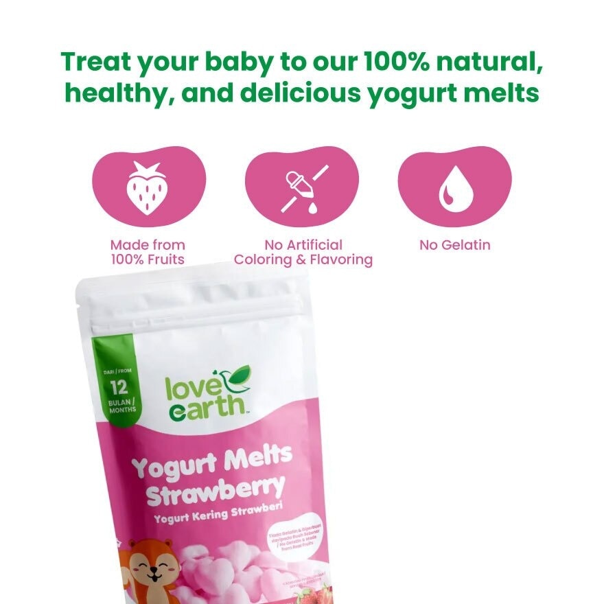 Yogurt Melt Strawberry 20g