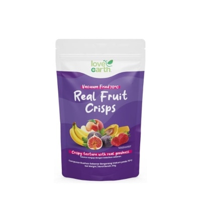 LOVE EARTH Real Fruit Crisps 85g