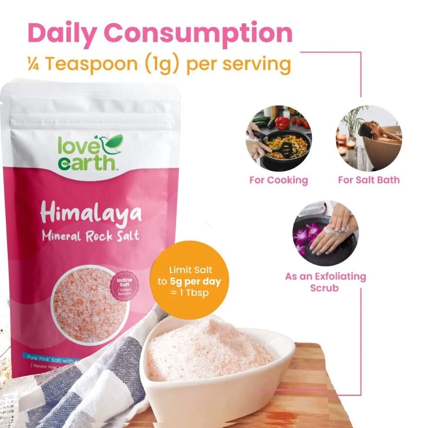 Himalaya Mineral Rock Salt 400g