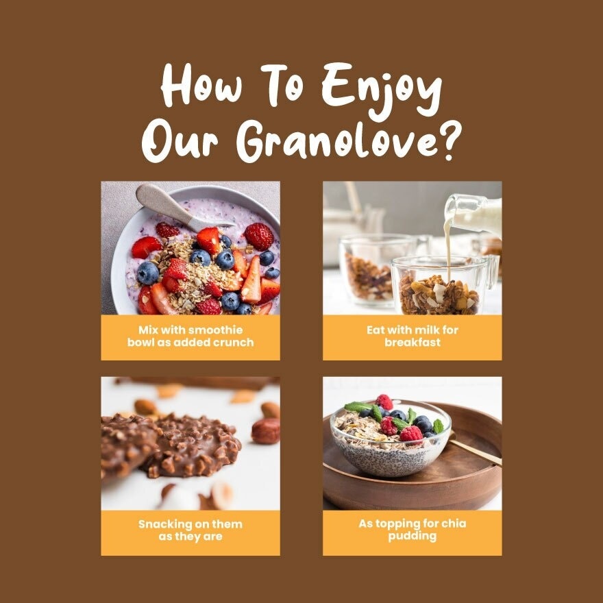 Choc Chery Granolove 35g x 2