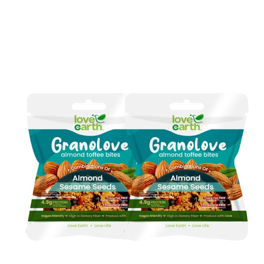 Almond Toffee Granolove 35g x 2