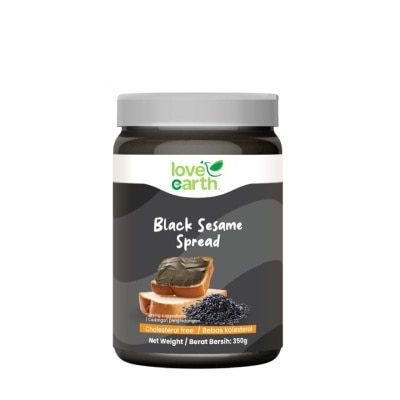 LOVE EARTH Organic Black Sesame Seed Spread 350g