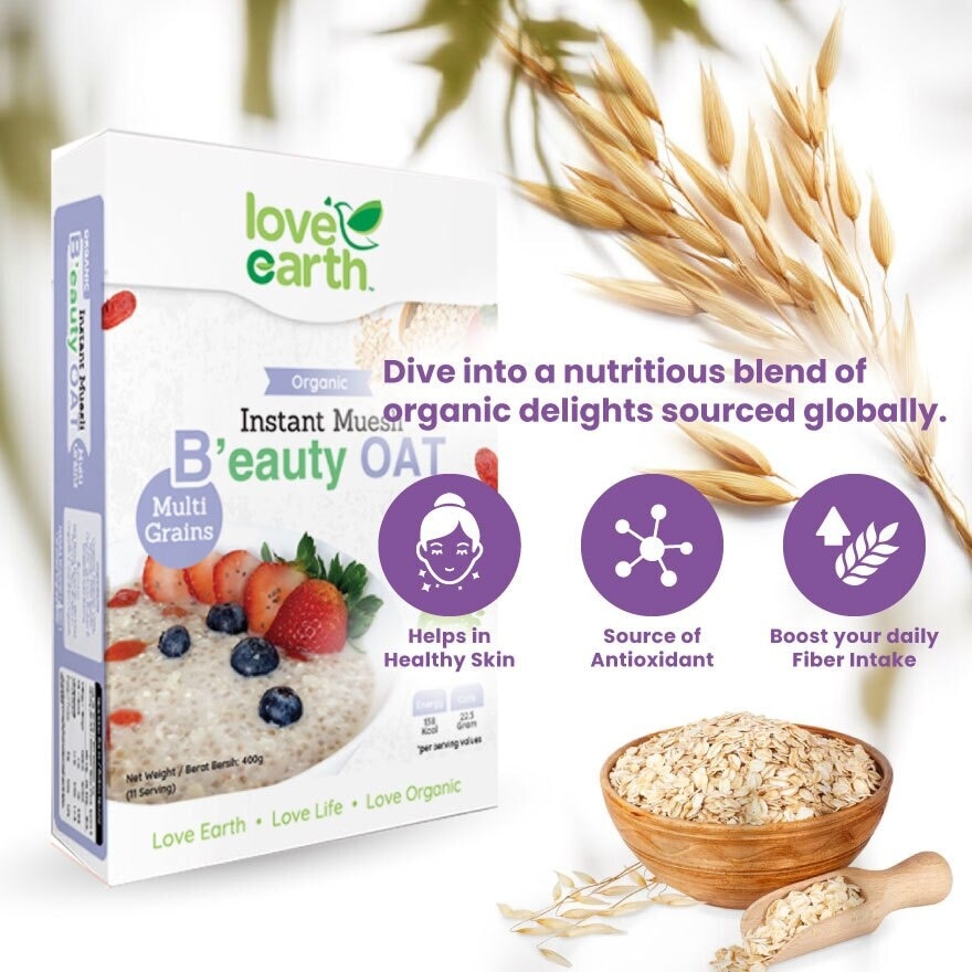 Organic B'Eauty Oat Bundle 400g x 2