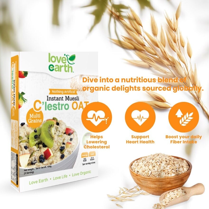 Organic C'Lestro Oat Bundle 400g x 2