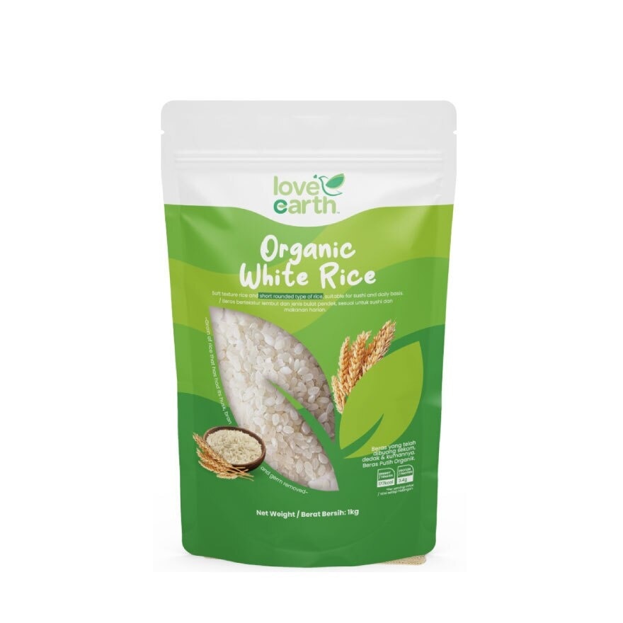 Organic White Rice 1kg