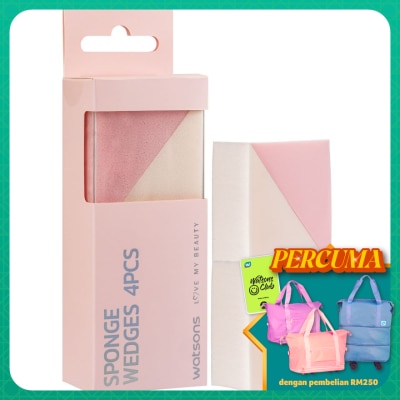 WATSONS Cosmetic Sponge Wedges 4s