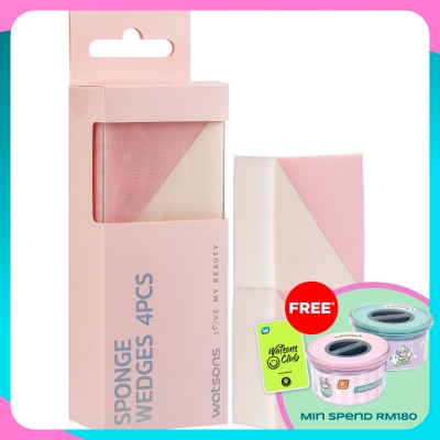 WATSONS Cosmetic Sponge Wedges 4s
