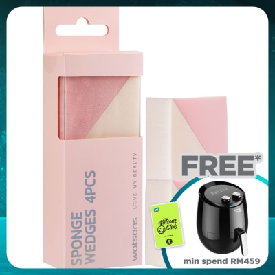 WATSONS Cosmetic Sponge Wedges 4s
