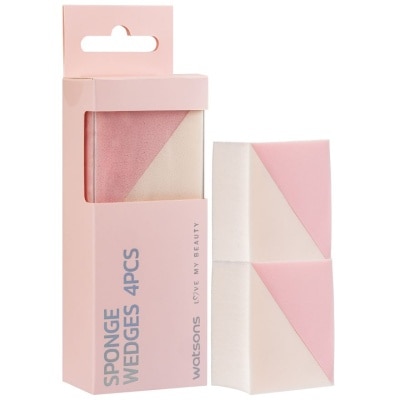 WATSONS Cosmetic Sponge Wedges 4s