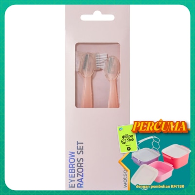WATSONS - Eyebrow Razors Sets 2s