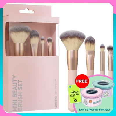 WATSONS Mini Beauty Brush Set 4s