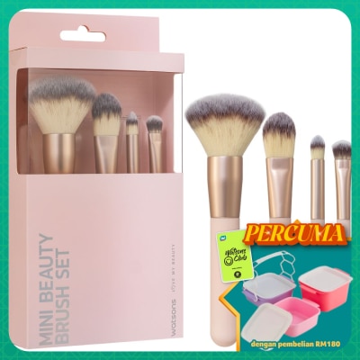 WATSONS - Mini Beauty Brush Set 4s