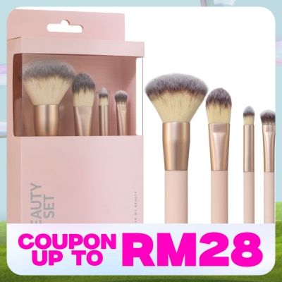 WATSONS Mini Beauty Brush Set 4s