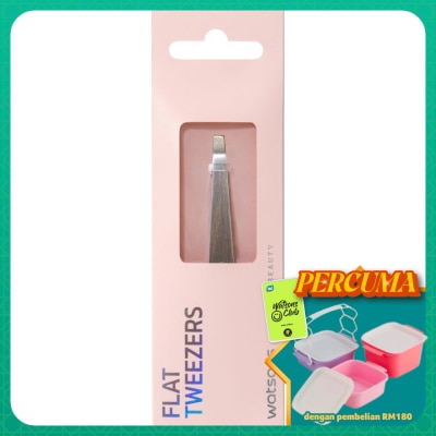 WATSONS - Flat Tweezers 1s