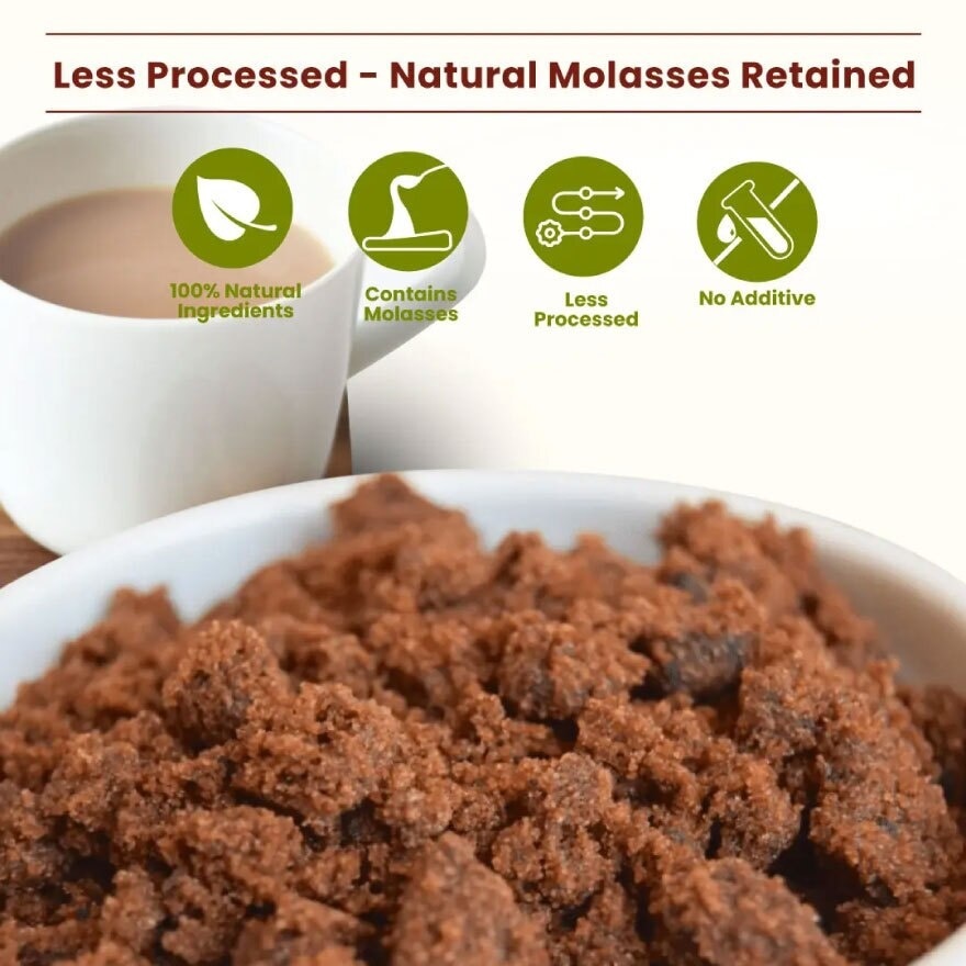 Unrefined Molasses Sugar 550g