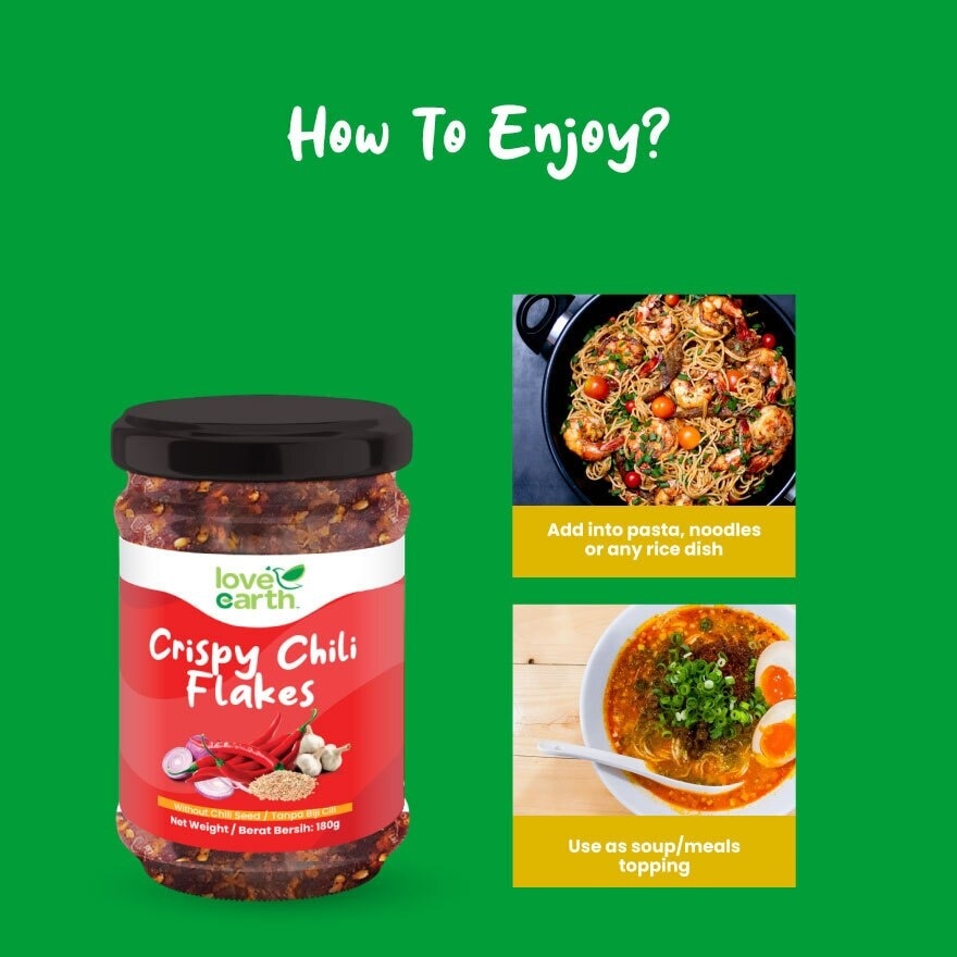 Crispy Chilli Flakes Bundle 180g x 2