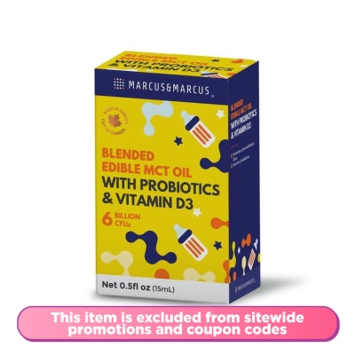 MARCUS & MARCUS Infant Probiotics & Vitamin D3 + HMO Drops 15ml