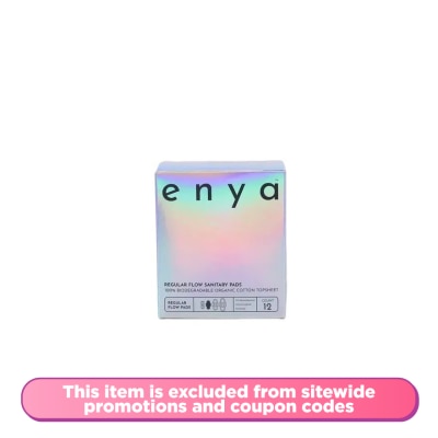 ENYA Regular Flow Sanitary Pad 24cm 12s