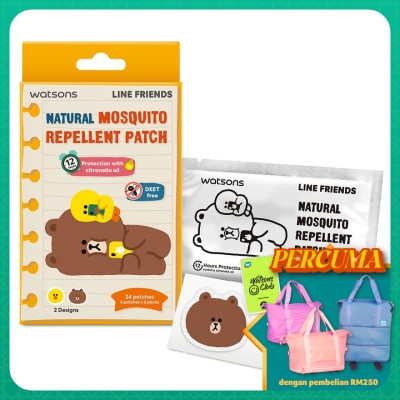 WATSONS Line Friends Mosquito Repellent Patch 24s