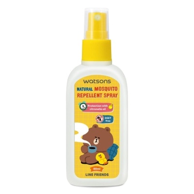 WATSONS Line Friends Mosquito Repellent Spray 80ml