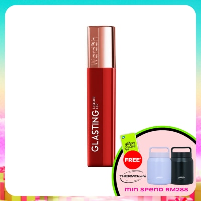 WARDAH - Glasting Liquid Lip 07 Rouge Flare