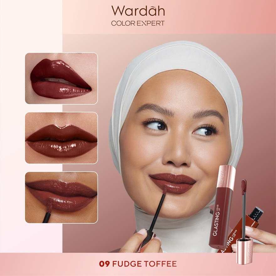 Glasting Liquid Lip 09 Fudgy Toffee