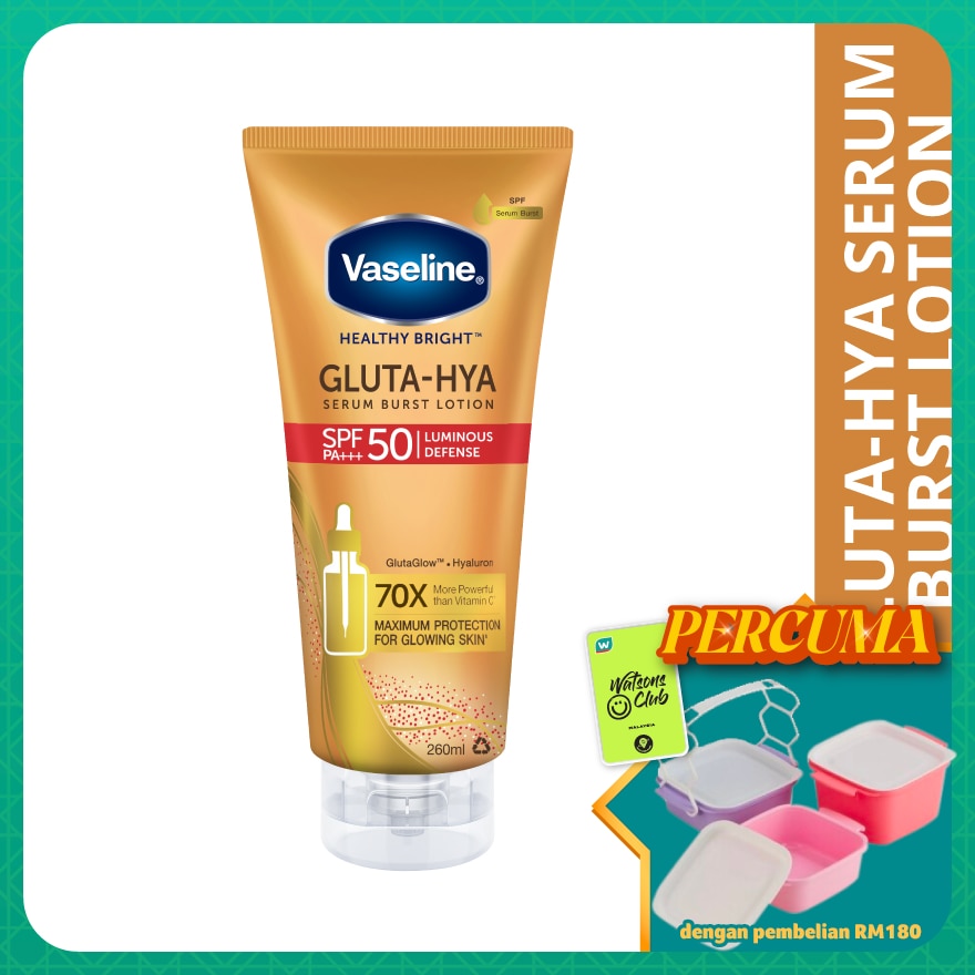 Gluta-Hya Serum Lotion SPF50 260ml