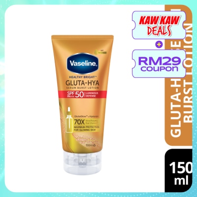 VASELINE Gluta-Hya Serum Lotion SPF50 150ml