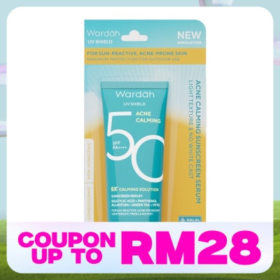 WARDAH UV Shield Acne Calming Sunscreen SPF 50 PA+++ 40 ml