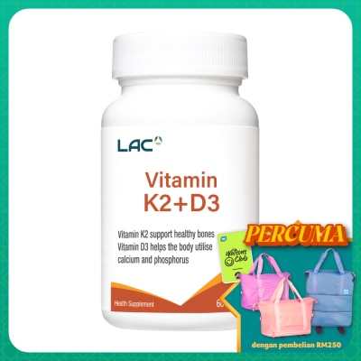 LAC - Vitamin K2+D3 Softgel 60s