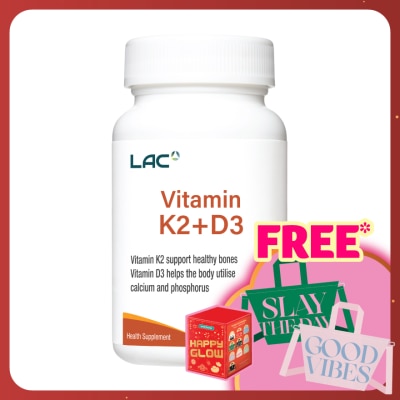 LAC Vitamin K2+D3 Softgel 60s