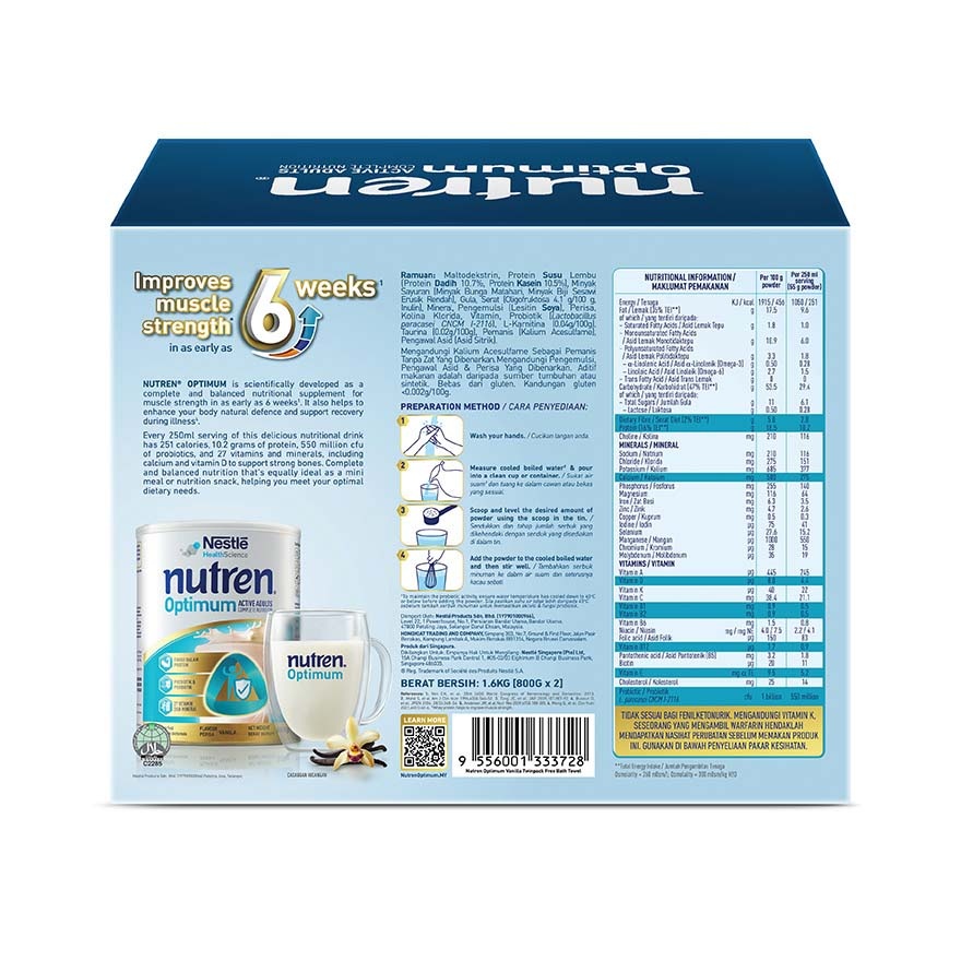 Optimum 800gX2s FOC GWP
