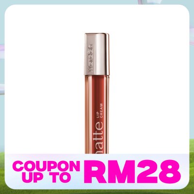 WARDAH Matte Lip Cream 28 Teddy Brown