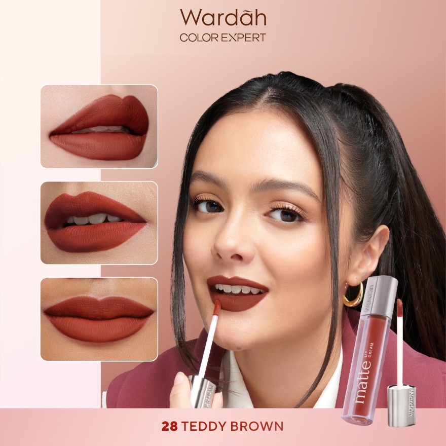 Matte Lip Cream 28 Teddy Brown