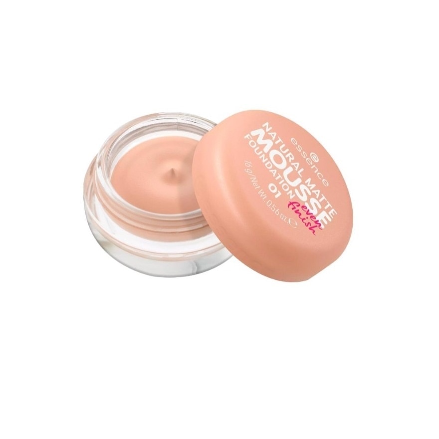 Natural Matte Mousse Foundation 01