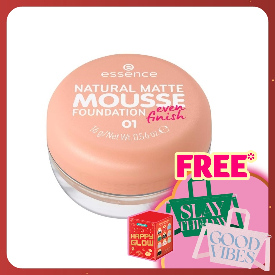 Natural Matte Mousse Foundation 01