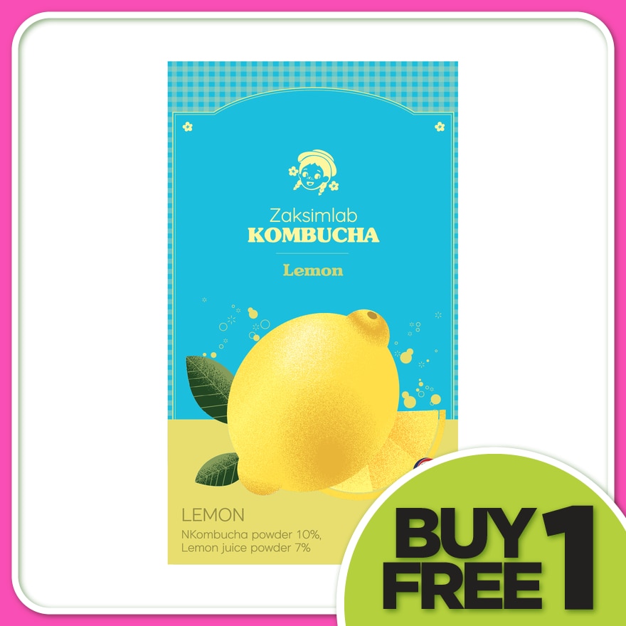 Kombucha Lemon Flavoured 5gx10s