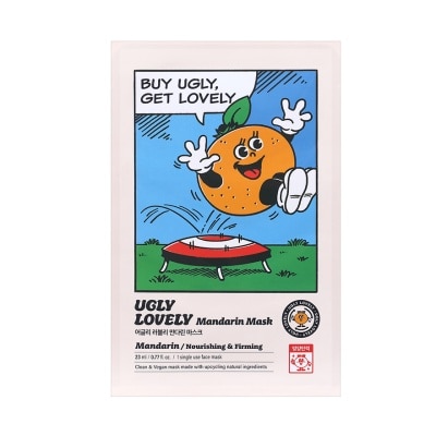 UGLY LOVELY Mandarin Mask 1s - Collagen & Elasticity