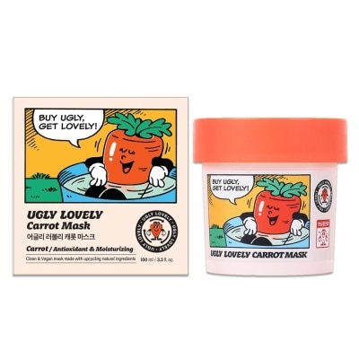 UGLY LOVELY Carrot Mask 100ml - Moisturizing & Antioxidant