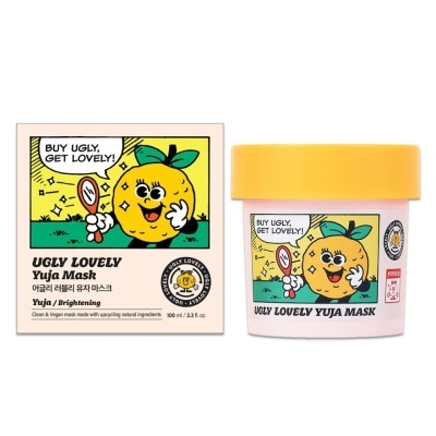 UGLY LOVELY Yuja Mask 100ml - Vit C Brightening & Clarity