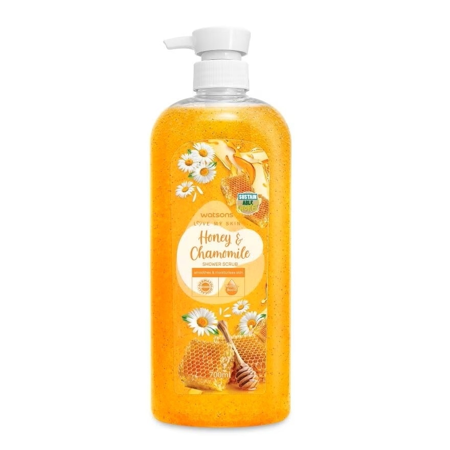 Honey & Chamomile Shower Scrub 700mlx12s