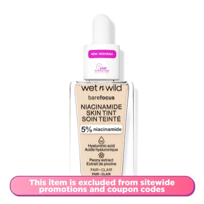 WET N WILD Bare Focus Niacinamide Skin Tint Fair