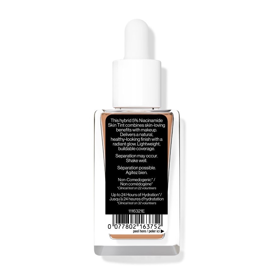 Bare Focus Niacinamide Skin Tint Amber Beige