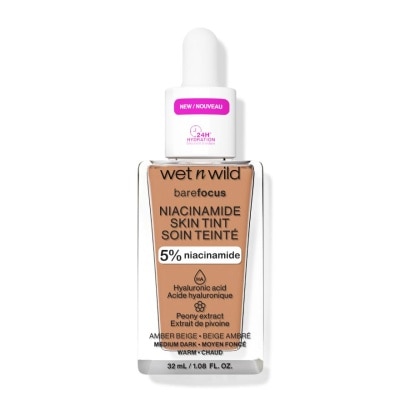 WET N WILD Bare Focus Niacinamide Skin Tint Amber Beige