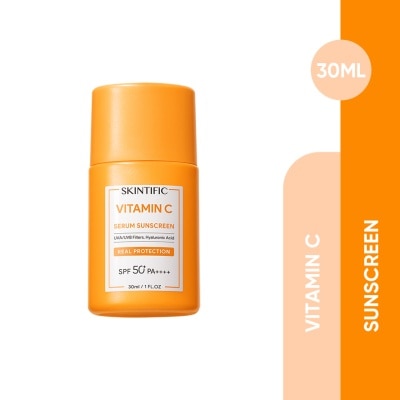 SKINTIFIC - Vitamin C Serum Sunscreen SPF 50 PA++++ 30ml