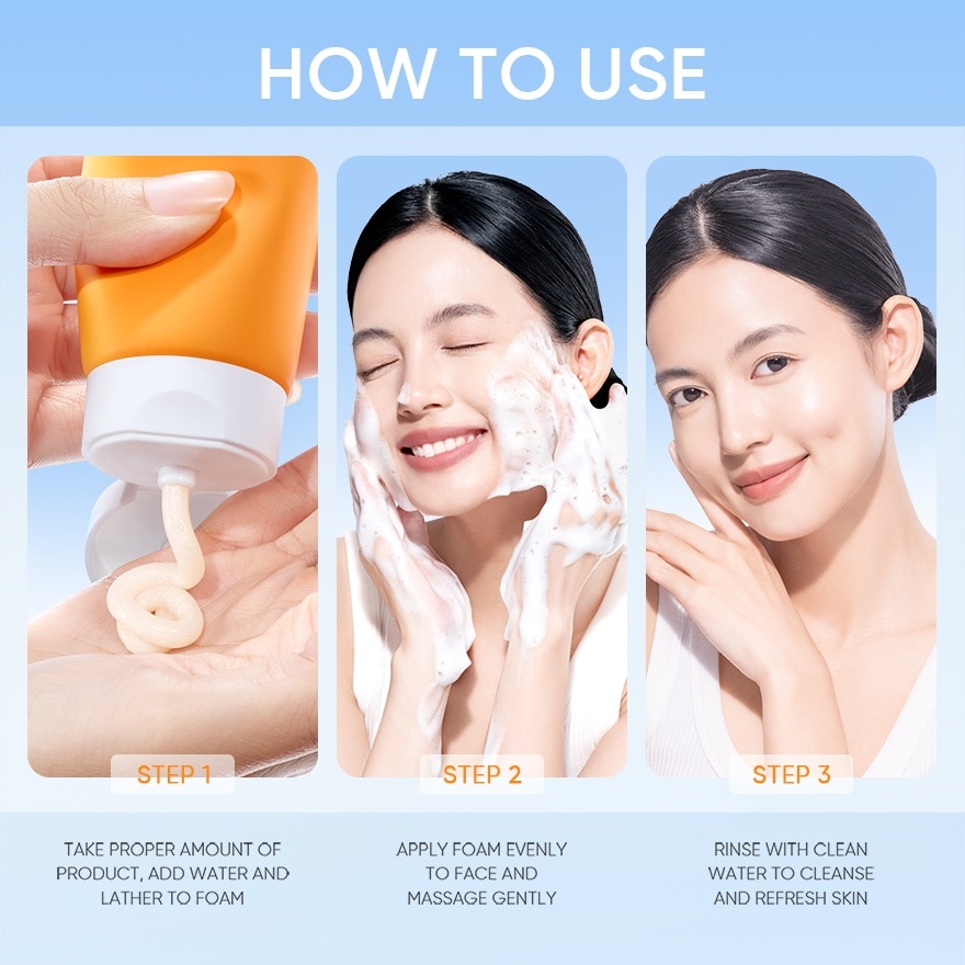 Vitamin C Brightening Facial Cleanser 80ml
