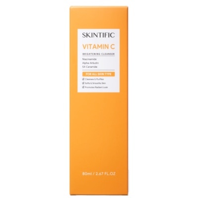 SKINTIFIC Vitamin C Brightening Facial Cleanser 80ml