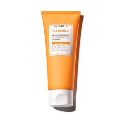 SKINTIFIC Vitamin C Brightening Facial Cleanser 80ml
