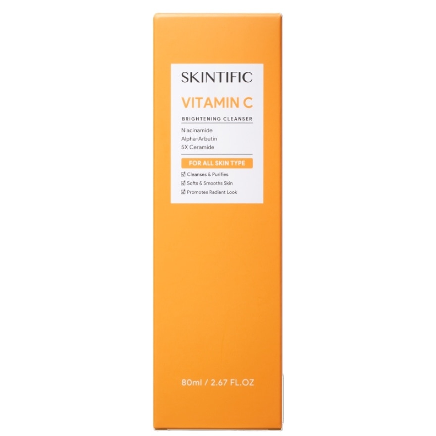 Vitamin C Brightening Facial Cleanser 80ml